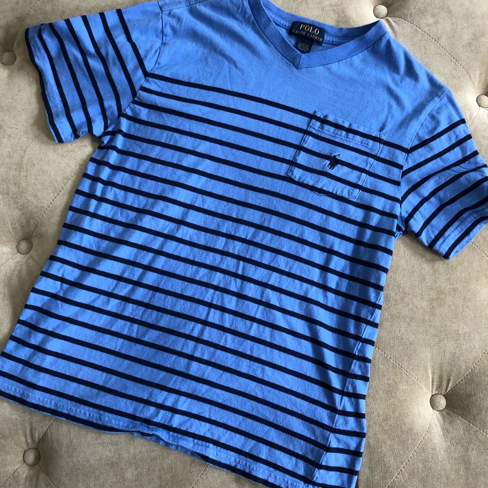 Boys short sleeve polo tee